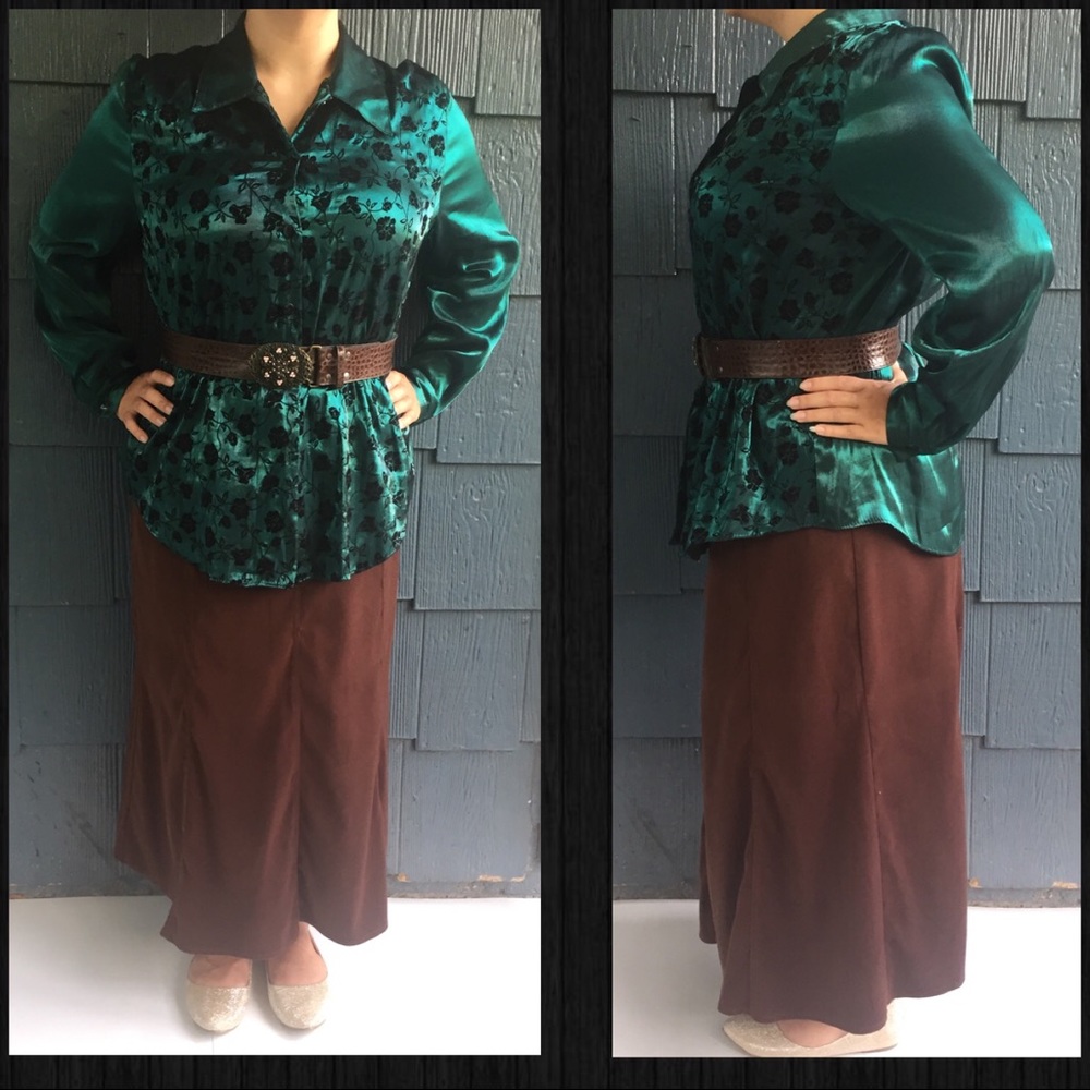 Vintage Textured Blouse